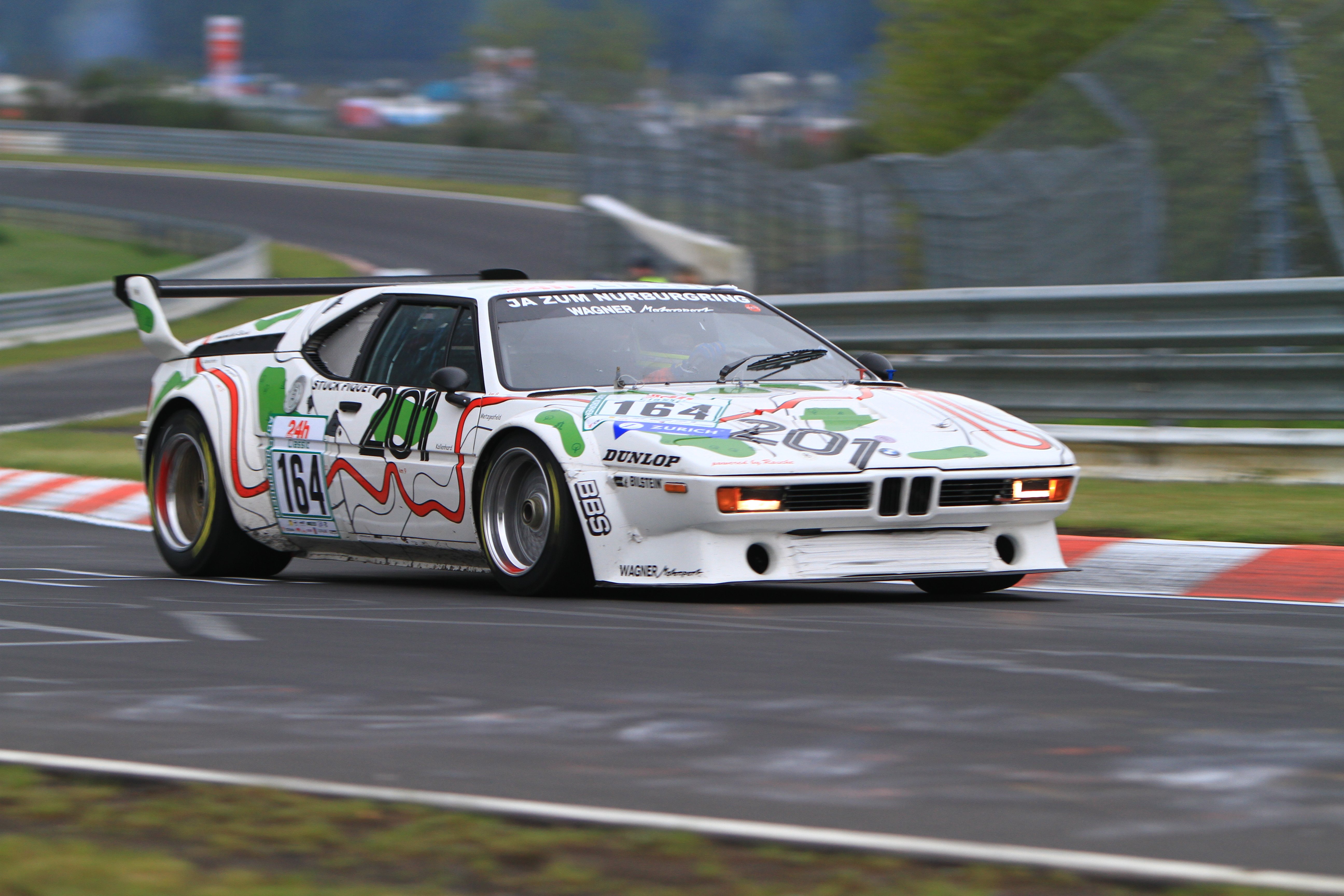 ADAC 24h racing action